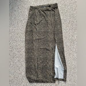Cheetah skirt